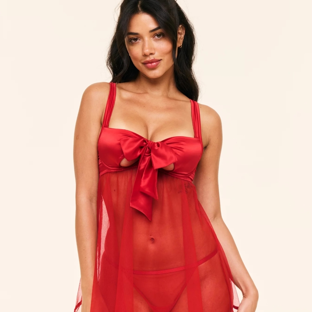 Adore Me Scarlet Chemise with Bow